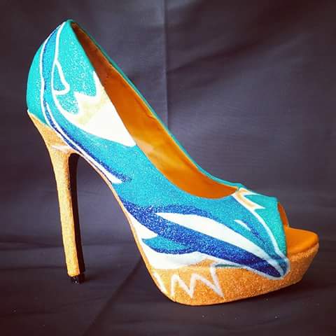 Miami dolphin shoes